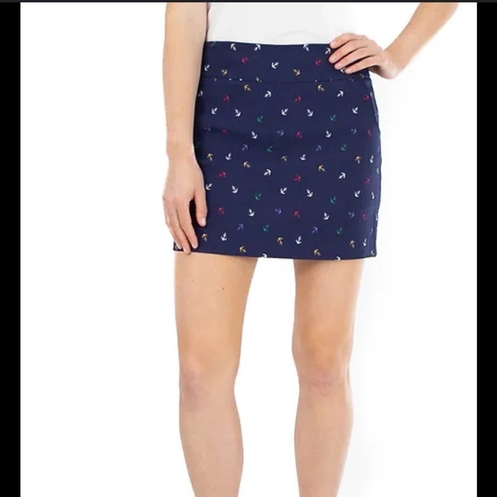 ZAC & RACHEL Multi Color Two Pocket Skort With Built In Shorts. - Picture 2 of 9